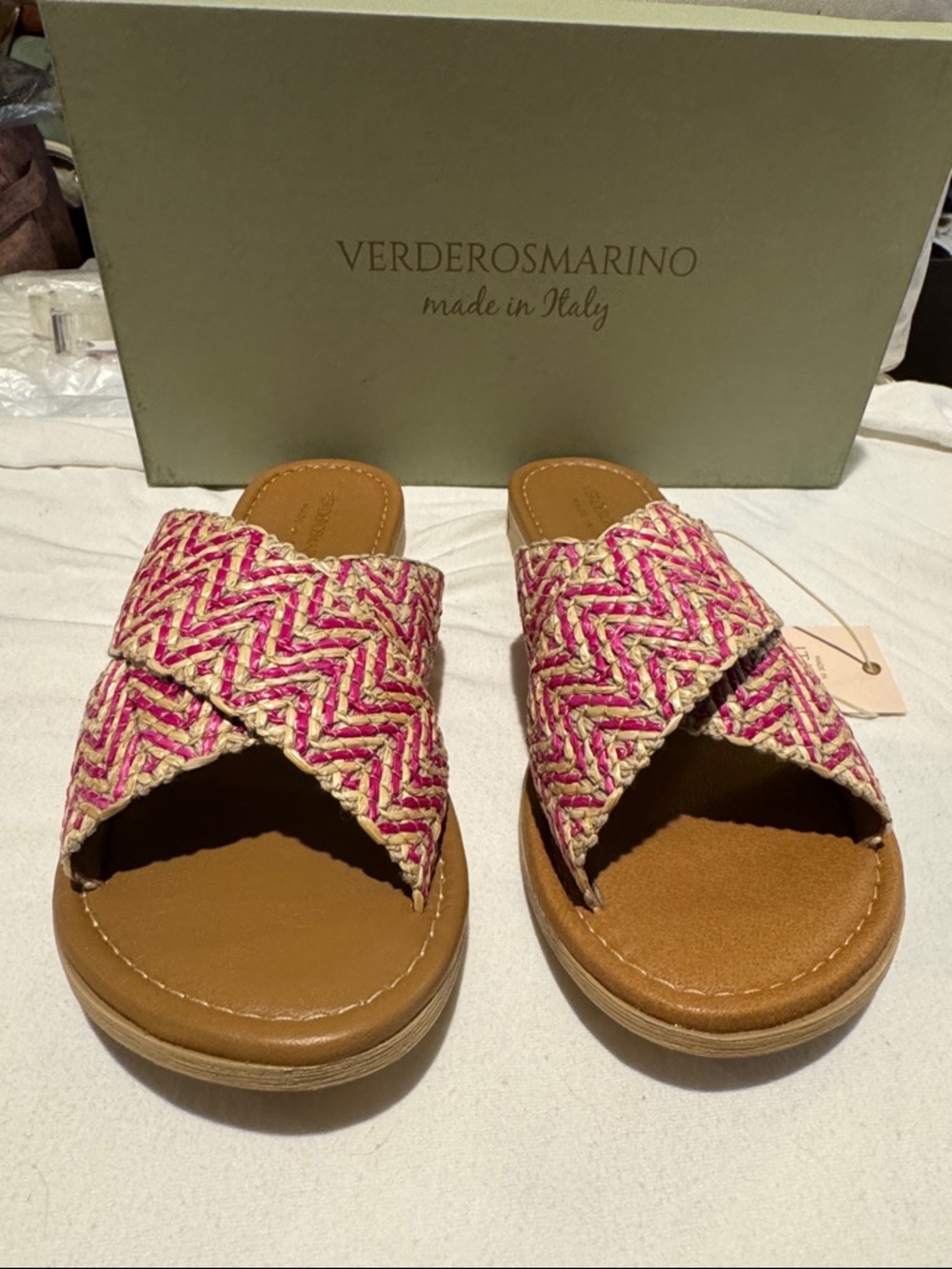 NIB made in Italy sandals.